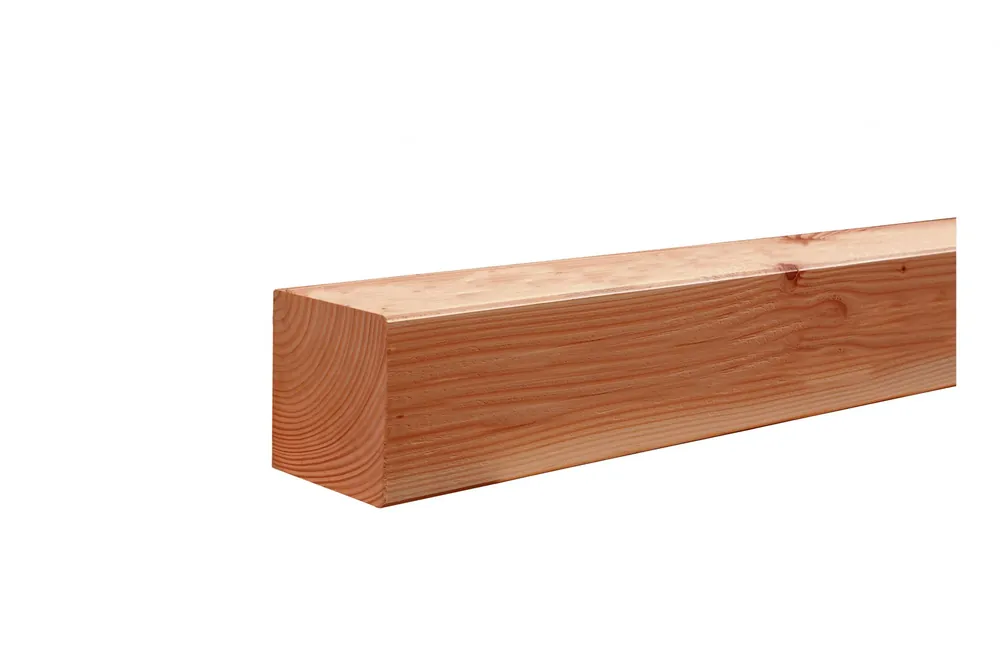 Direct Beschikbaar Douglas geschaafde paal 12 x 12 x 300 cm, onbehandeld.