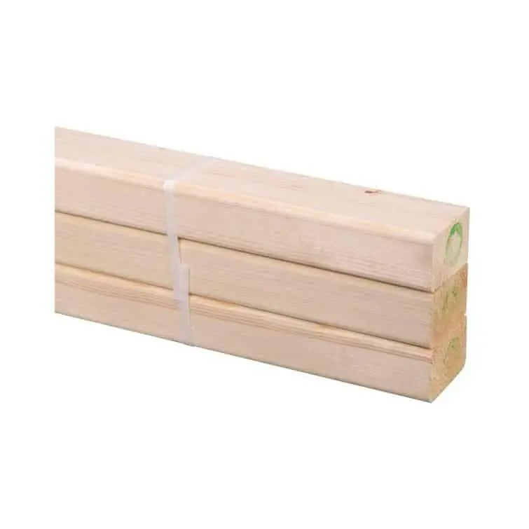 Vurenhouten balk 50x50mm – 360cm – geschaafd Koopje