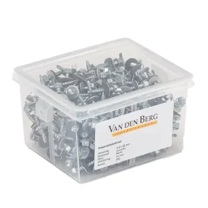 Zelfborende zetwerkschroef 4,8 x 28mm RAL 9001 x doos á 250 st, Tijdelijk Beschikbaar