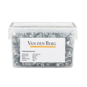 Zelfborende zetwerkschroef 4,8 x 28mm RAL 9010 x doos á 250 st, Premium