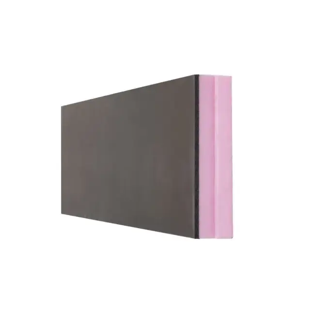 Actieprijs Geïsoleerde kantplank 12mm antraciet XPS 30mm 1250x600x42mm Rd waarde 0,90
