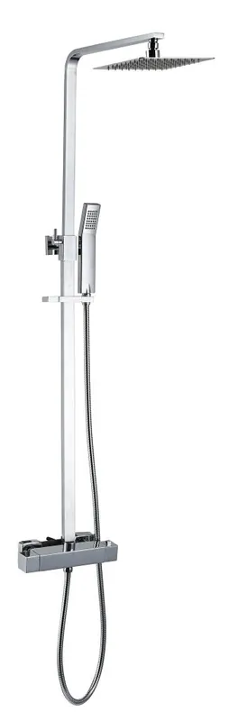 Must-Have Best-design "new-york" vierkante thermostatische regendouche-opbouwset
