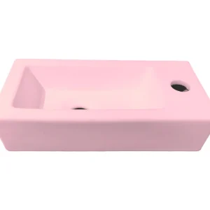 Best-design "farnetta" fontein rechts 37 x 18 x 9 cm mat-lichtroze Lage Prijs