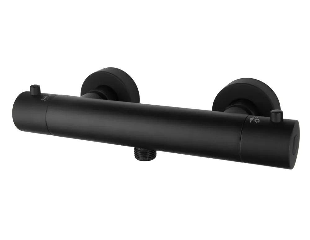Best-design "nero-zagaro" opbouw douchethermostaat mat-zwart Hete Deal