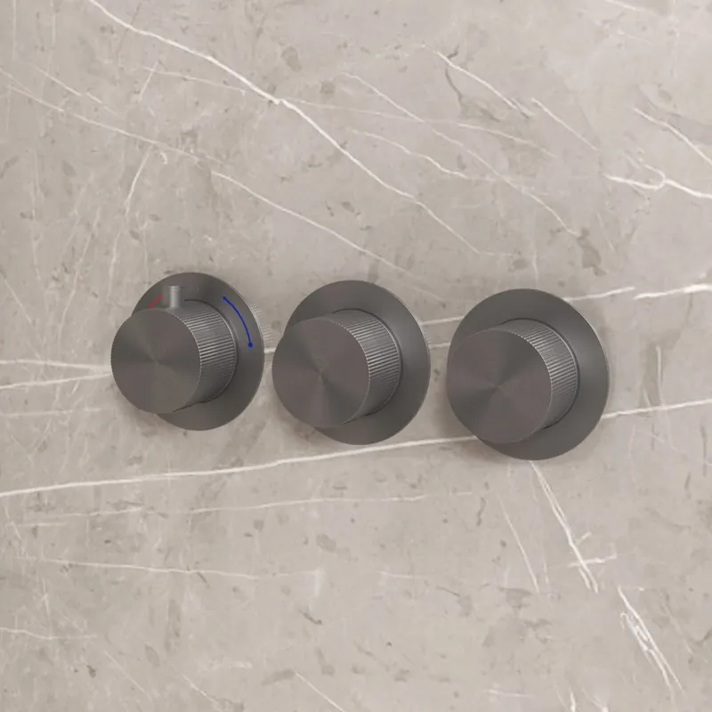 Best-design "high-end moya" inbouwthermostaat incl. inb.box 2-weg 1/2" gunmetal Koop Online