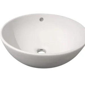 Best-design "ancona" opbouw-waskom mat-wit diameter =38cm h=16cm Superprijs