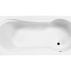 Best-design "bob" bad met douchegedeelte 180x80x42cm zonder poten Shop Nu