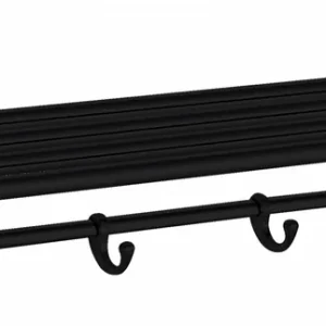 Best-design "clips-black" wand handdoekrek "nero" mat-zwart Betrouwbaar
