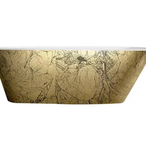 Weekendaanbieding Best-design "color-goldfeeling" vrijstaand bad 172x75x60cm