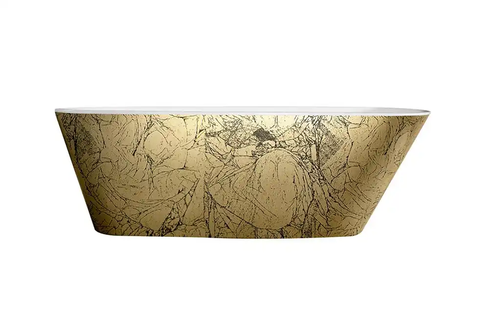 Weekendaanbieding Best-design "color-goldfeeling" vrijstaand bad 172x75x60cm