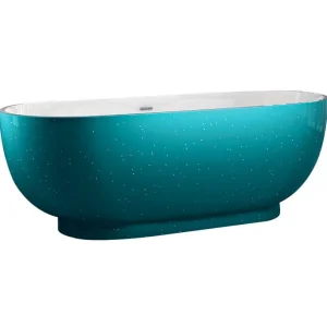Best-design "color-turquoise "vrijstaand bad 179x81x61cm Nu Kopen