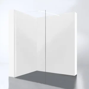 Lage Prijs Best-design 'dalis-1000-white' inloopdouche nano 8mm glas mat-wit