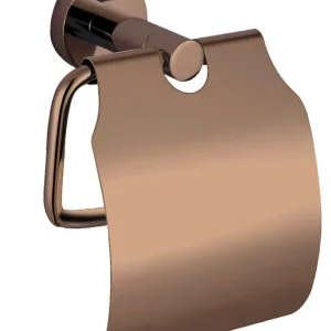 Aanbieding Best-design "dijon" toiletrolhouder met klep sunny bronze