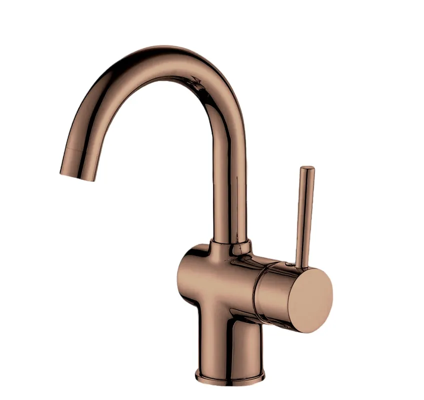 Favoriet Best-design "dijon-biega" wastafelmengkraan met drb. uitloop & cold start functie sunny bronze