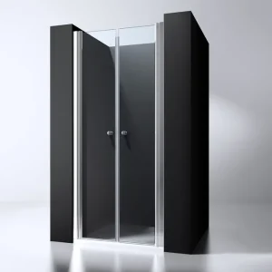 Op = Op Best-design "erico" pendeldeur met profiel 79-83cm h=200cm nano glas 6mm