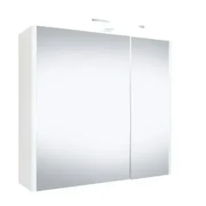 Rechtstreeks Van De Fabrikant Best-design "happy" mdf spiegelkast + verlichting 60x60cm