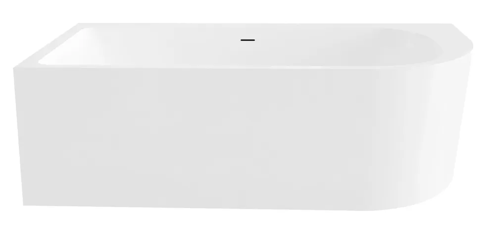 Hete Deal Best-design "living-links" half vrijstaand hoekbad 180x80x60cm