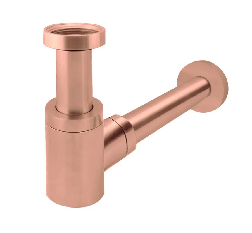 Must-Have Best-design "lyon" mini-sifon 5/4" x 32 mm rosé-mat-goud