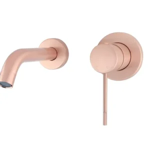 Actieprijs Best-design "lyon-decorata" inbouw-wandmengkraan uitl=20cm ros?-mat-goud