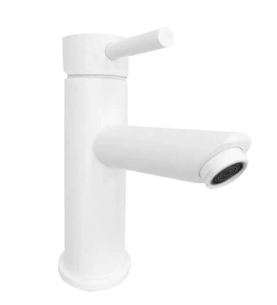Alleen Vandaag Best-design "motion-white" wastafelmengkraan rvs mat-wit
