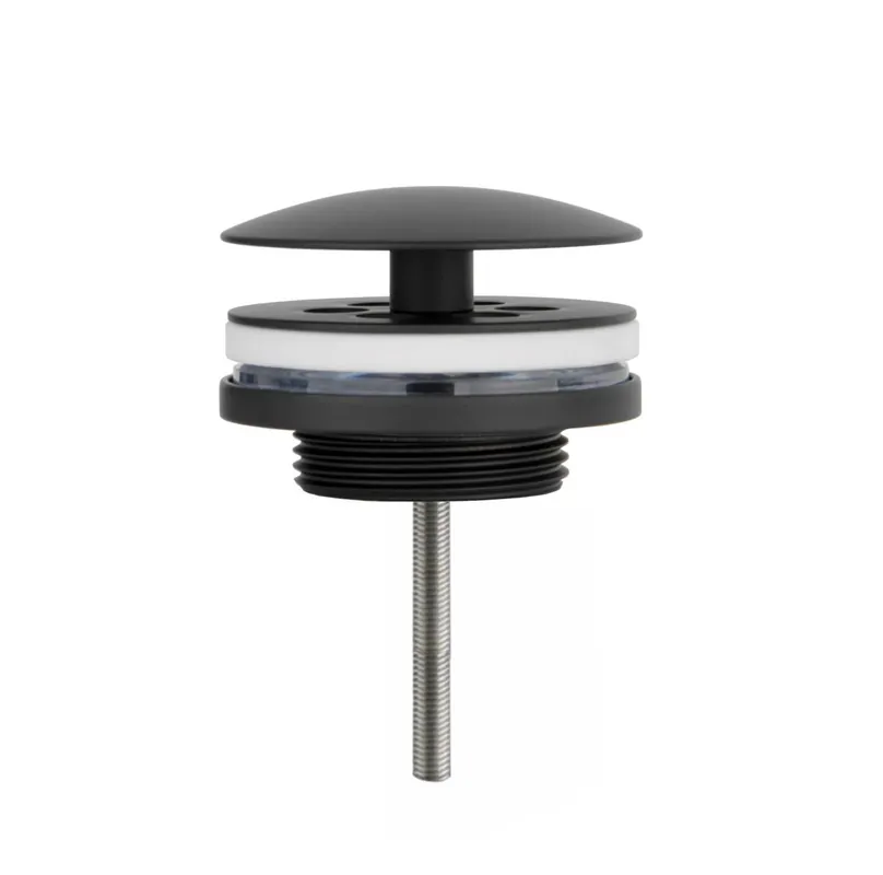 Lage Kosten Best-design "nero-low" fontein afvoer plug 5/4" mat-zwart