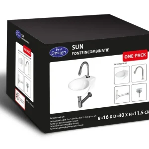 Weekendaanbieding Best-design "one pack" fonteincombinatie "sun"