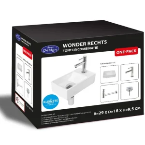 Seizoensaanbieding Best-design "one pack" fonteincombinatie "wonder rechts"