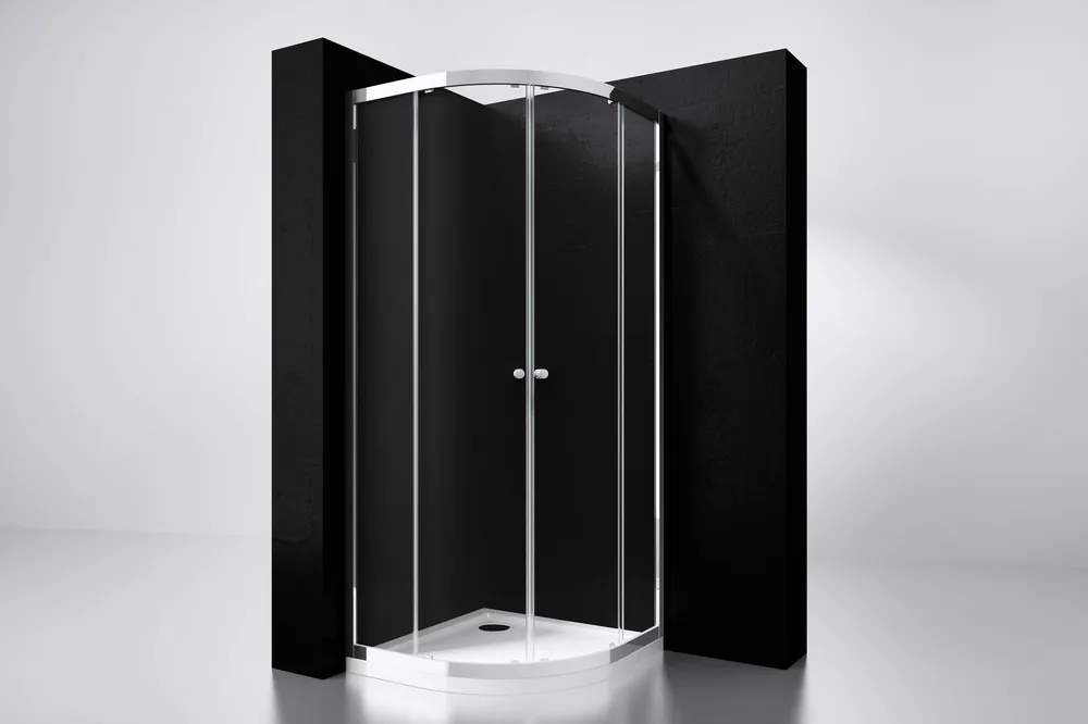 Best-design "project" 1/4 ronde douchecabine 80x80x190cm glas 5mm Exclusieve Aanbieding