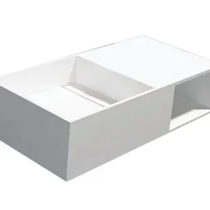 Tijdelijk Beschikbaar Best-design "qwee-80" wastafel "just-solid" 80x40x20cm