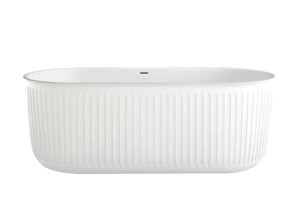 Flitsaanbieding Best-design "ribbel" vrijstaand bad 170x78x60 cm