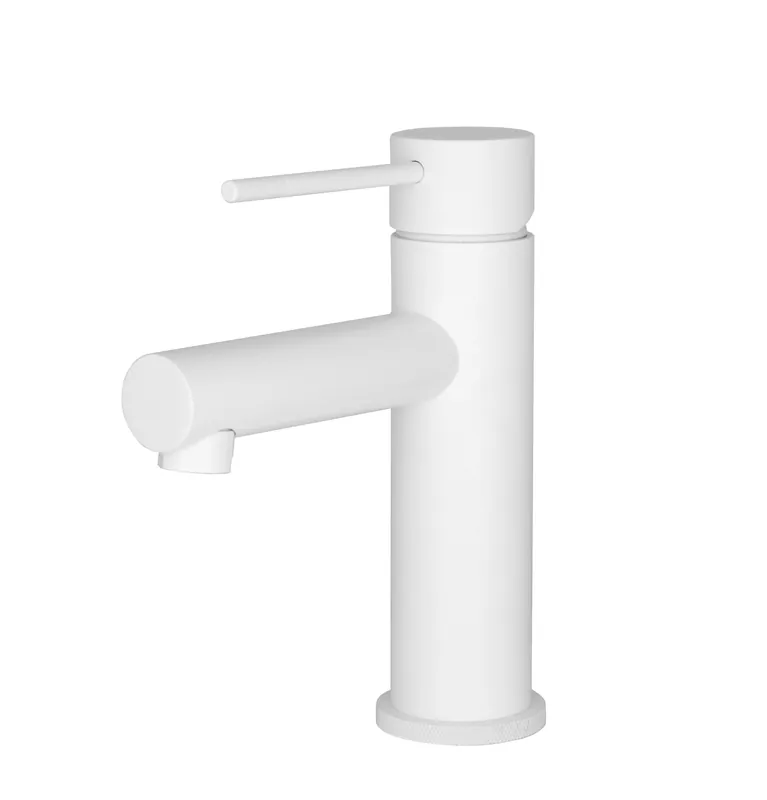 Best-design "white" wastafelmengkraan mat-wit Koop Online