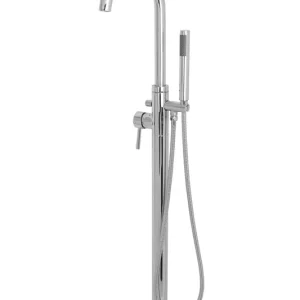 Superprijs Best-design chrome "power" vrijstaande badkraan h=120cm