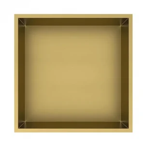 Actieprijs Best-design nancy "kaya" inbouwnis 30.5x30.5x7 cm mat-goud