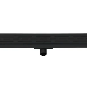 Speciale Aanbieding Best-design nero "black" douchegoot met flens 100 cm mat-zwart