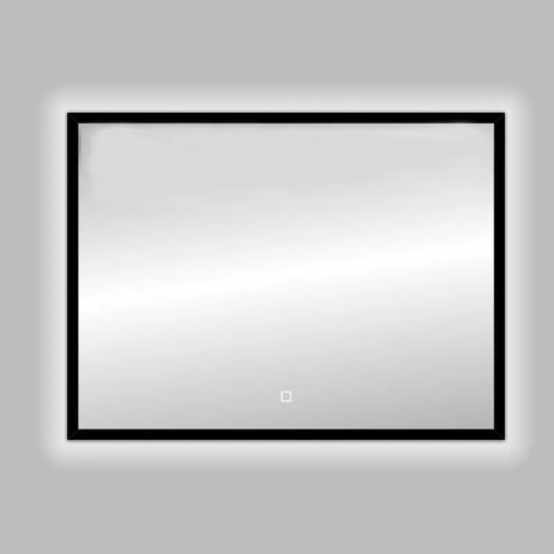 Koop Vandaag Best-design nero "black-solaro" led spiegel b=80cm x h=60cm mat-zwart