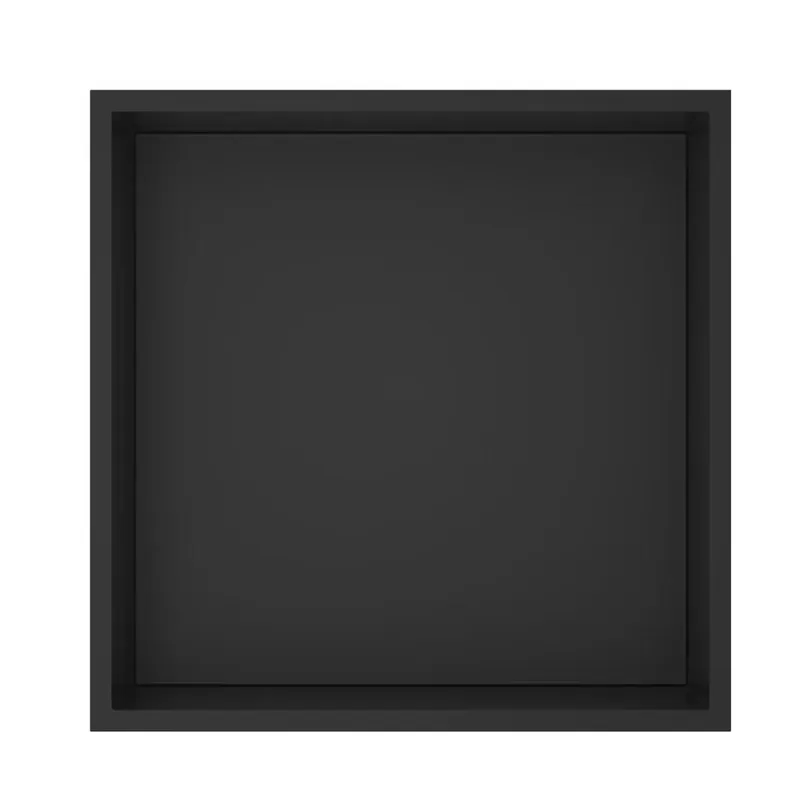 Best-design nero "kaya" inbouwnis 30.5x30.5x7 cm mat-zwart Populair