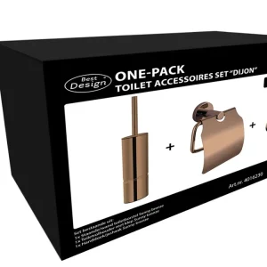 Rechtstreeks Van De Fabrikant Best-design one-pack toilet accessoires set "dijon"