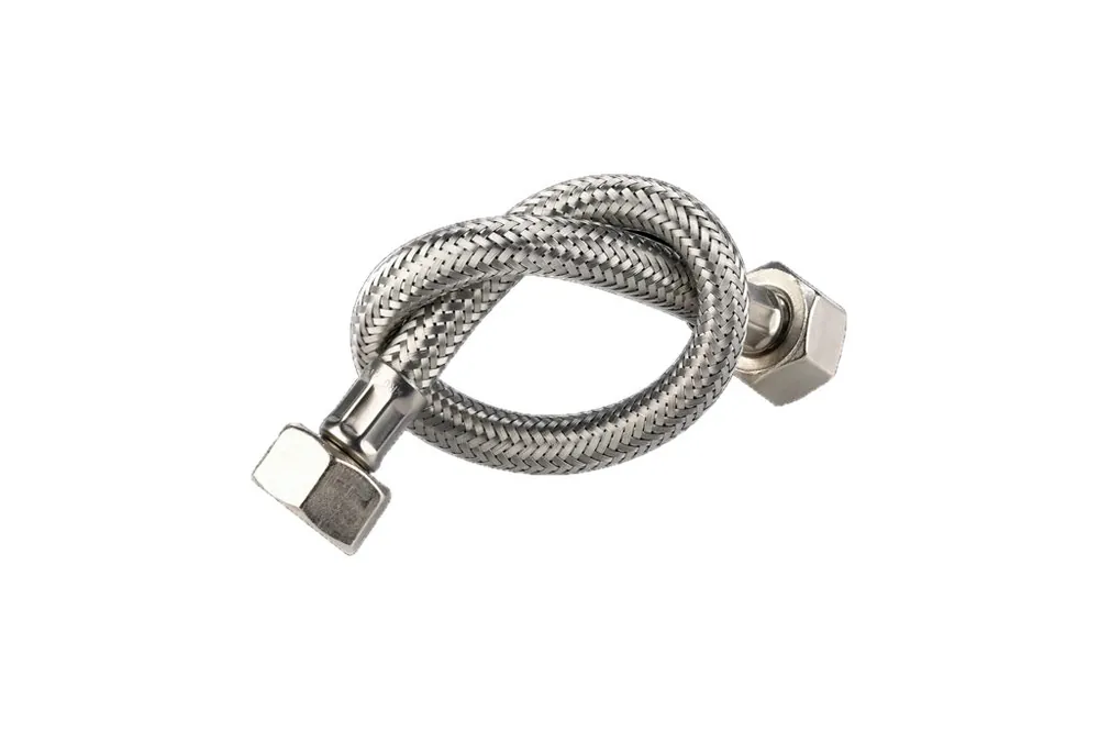 Best-design rvs flexibel aansluitslangslang 50cm 3/8"x3/8" Speciale Aanbieding