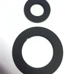 Merkproduct Best-design set mat-zwarte sierringen (2 stuks) tbv. "nero-gless"