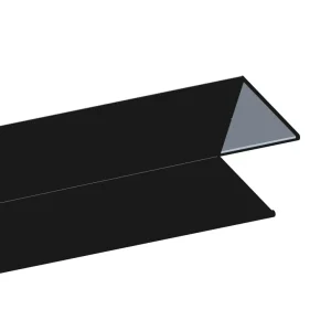 Premium Best-design zwart aluminium profiel voor "baron" nisdeur nr: 05