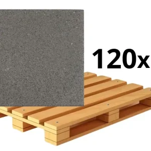 Buitentegels beton grijs 40x40x3,9 cm (pallet a 120 stuks) Meest Verkocht