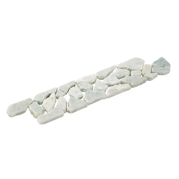 Finale Uitverkoop Listello ciottolino jade 5x22 cm