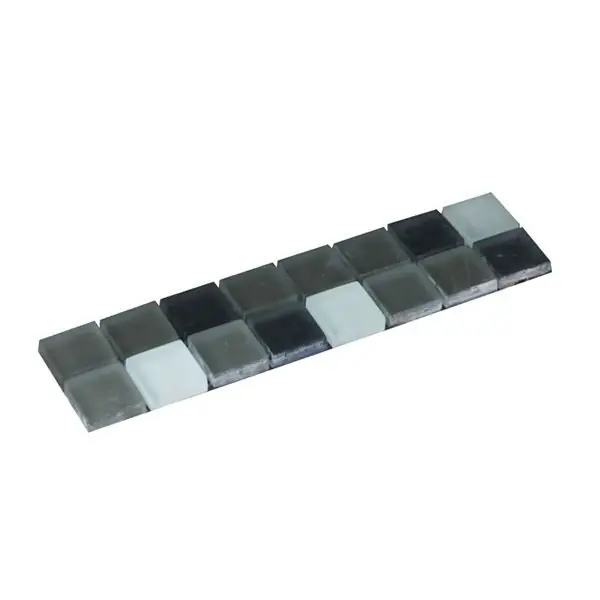 Listello silk glas grijs 5x20cm Alleen Vandaag