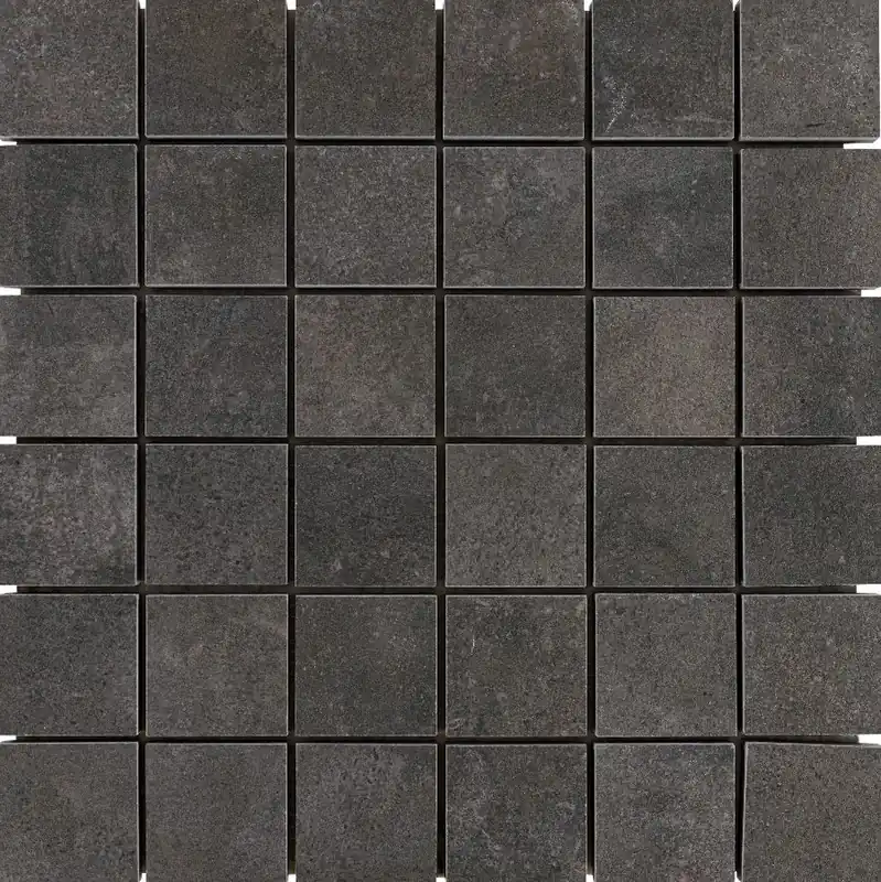 Actieprijs Mozaiek Cannes Dark Grey 5x5cm