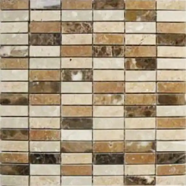 Koop Vandaag Mozaiek marmol ma.001 madrid emp 1,7x4,9 cm (30,5x30,5cm)