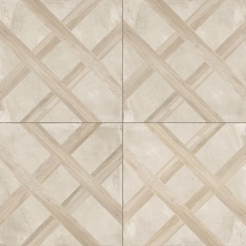 Tegels flora marble 600 bone decor grip rect 60x60 Gratis Retour
