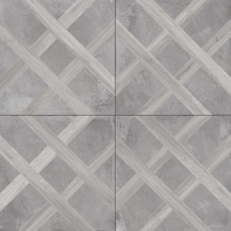 Tegels flora marble pearl decor grip/antislip rect 60x60 cm, Op = Op