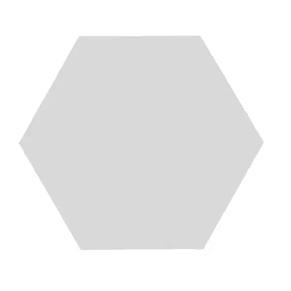 Cementtegels kashba 1u lichtgrijs hexagon 17x19,5 cm (sample) Op = Op