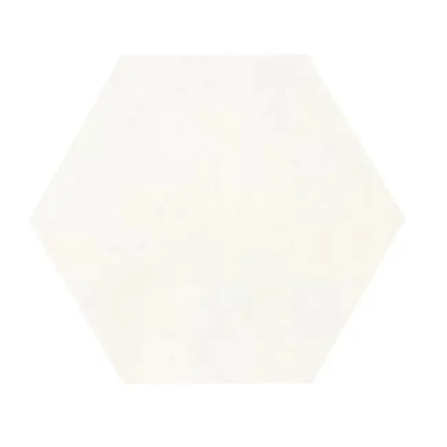 Cementtegels kashba u11hex wit hexagon 17x19,5 cm Snelle Levering