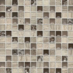 Tegels mozaiektegel petra 16 beige bruin 30x30 cm (sample) Bestseller